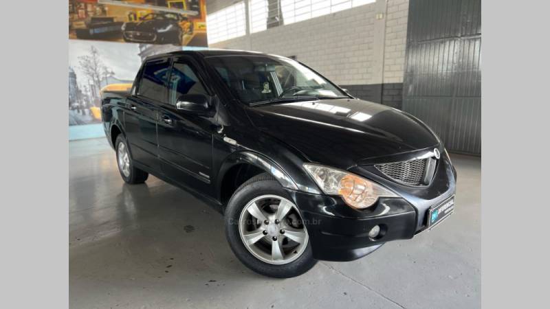 SSANGYONG - ACTYON SPORTS - 2008/2009 - Preta - R$ 51.900,00