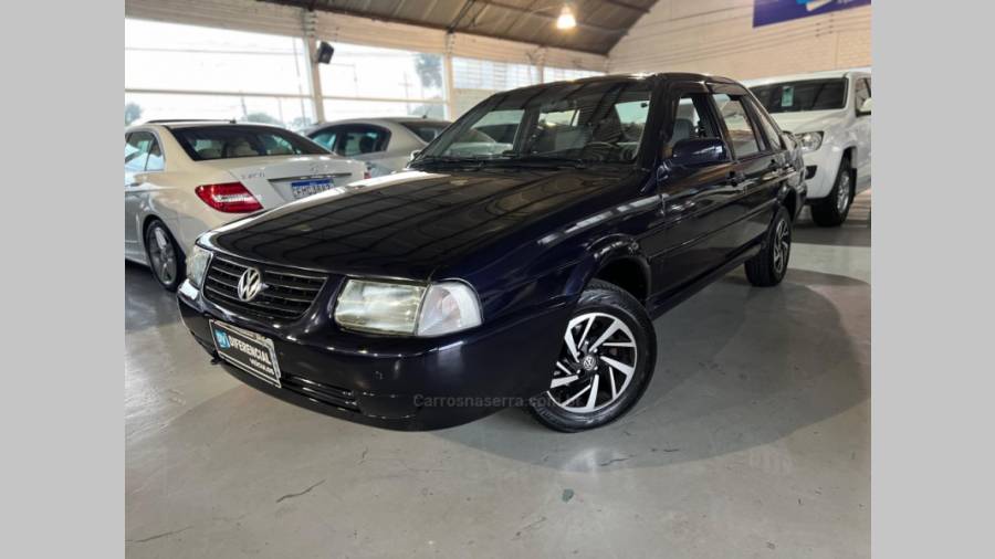 VOLKSWAGEN - SANTANA - 1998/1999 - Azul - R$ 21.900,00