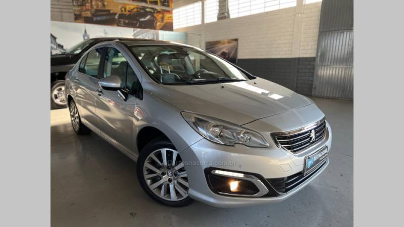 PEUGEOT - 408 - 2016/2017 - Prata - R$ 59.900,00