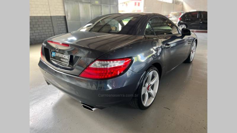 MERCEDES-BENZ - SLK 250 - 2015/2015 - Cinza - R$ 219.900,00
