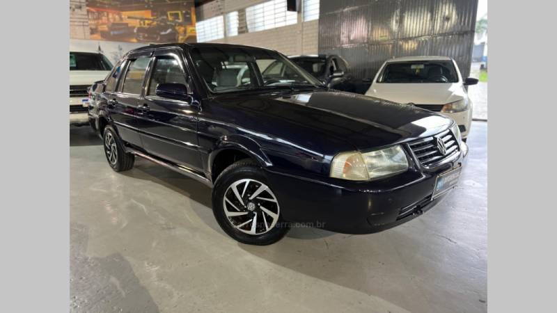 VOLKSWAGEN - SANTANA - 1998/1999 - Azul - R$ 21.900,00