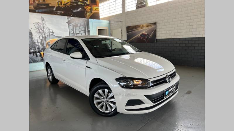 VOLKSWAGEN - VIRTUS - 2020/2021 - Branca - R$ 80.900,00