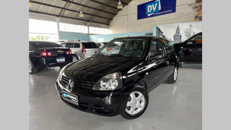 RENAULT - CLIO - 2009/2010 - Preta - R$ 19.900,00